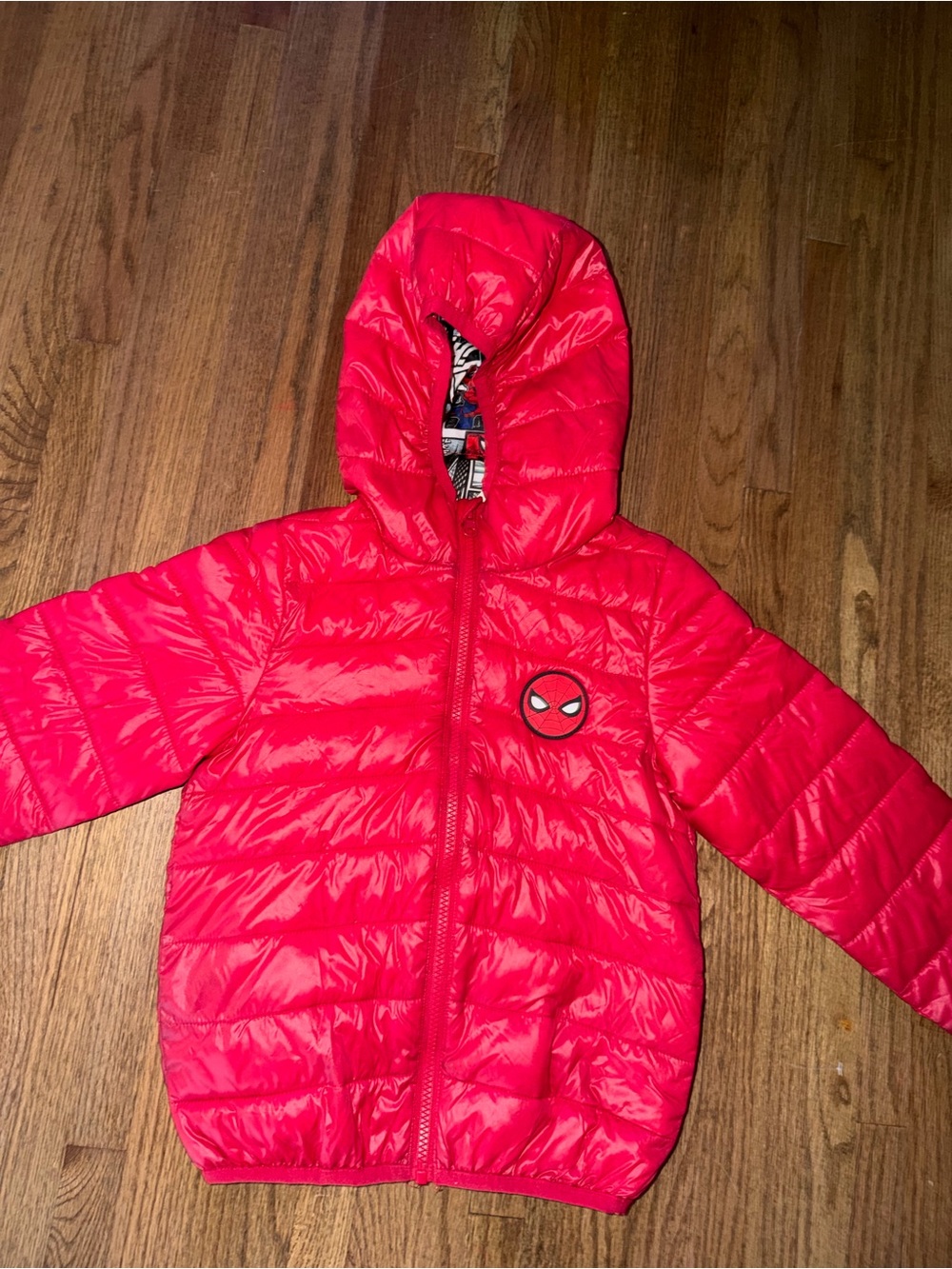 Boy spiderman jacket